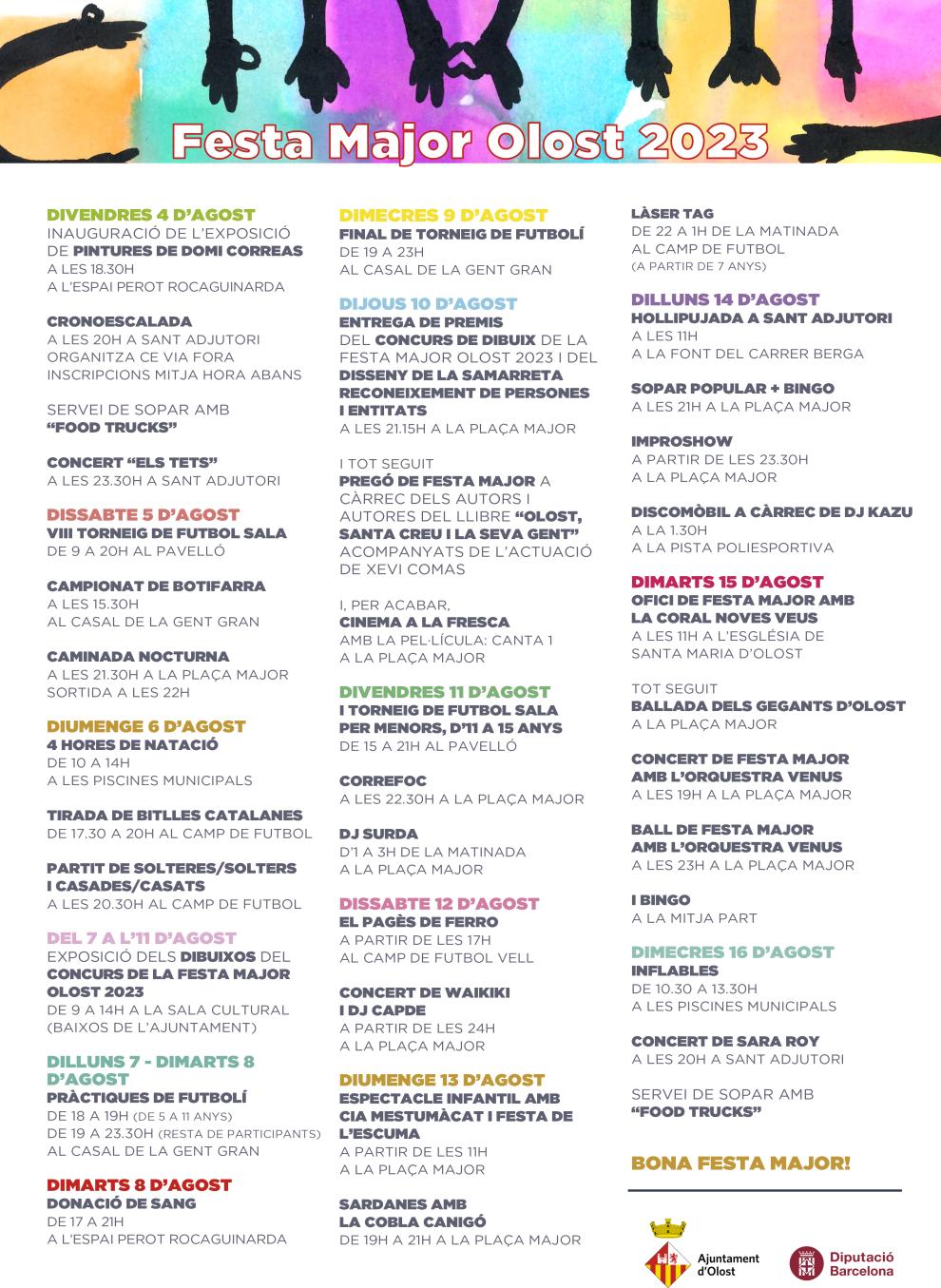 Festa Major d'Olost 2023
